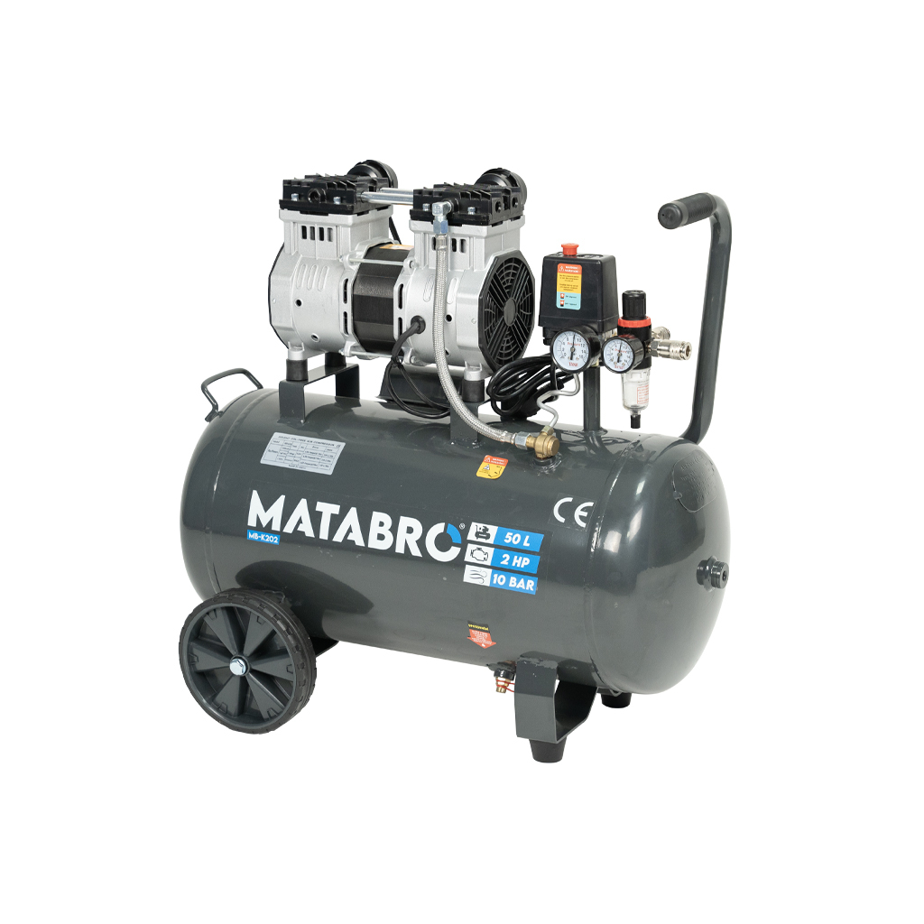 Bezolejový kompresor Matabro MB-K202 50l, 230V | 1500W