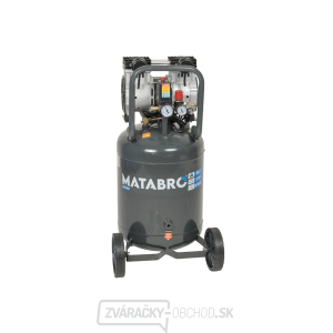 Bezolejový vertikálny kompresor Matabro MB-K207 50l, 230V, 2 piesty, 2000W | 10 BAR Bezolejový vertikálny kompresor Matabro MB-K207 50l, 230V, 2 piesty, 2000W | 10 BAR gallery main image