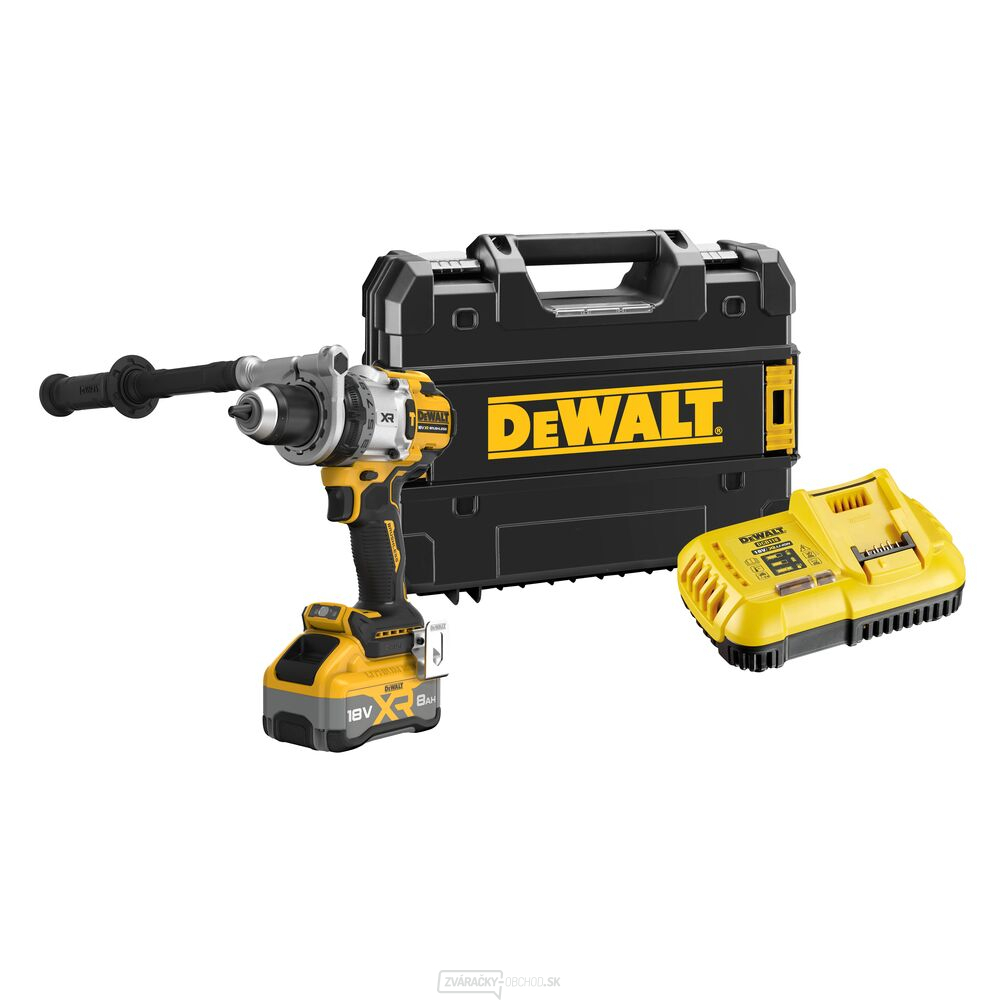 AKU príklepová vŕtačka 18V XR DeWALT DCD1007WW1T 1x8Ah