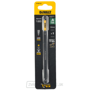1 Bit - T25FLEXTORQ DeWALT DT7803T, dĺžka 152 mm 1 Bit - T25FLEXTORQ DeWALT DT7803T, dĺžka 152 mm