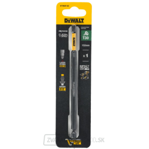1 Bit - T30FLEXTORQ DeWALT DT7804T, dĺžka 152 mm 1 Bit - T30FLEXTORQ DeWALT DT7804T, dĺžka 152 mm