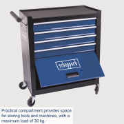 Dielenský vozík s nosnosťou Scheppach TW 1300 120 kg Náhľad