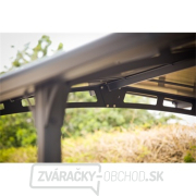 Prístrešok s oblúkovou strechou Palram - Canopia Arcadia 4300 bronz hliníkový (montovaný)  náhled