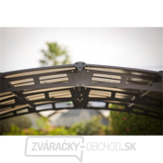 Prístrešok s oblúkovou strechou Palram - Canopia Arcadia 4300 bronz hliníkový (montovaný)  náhled