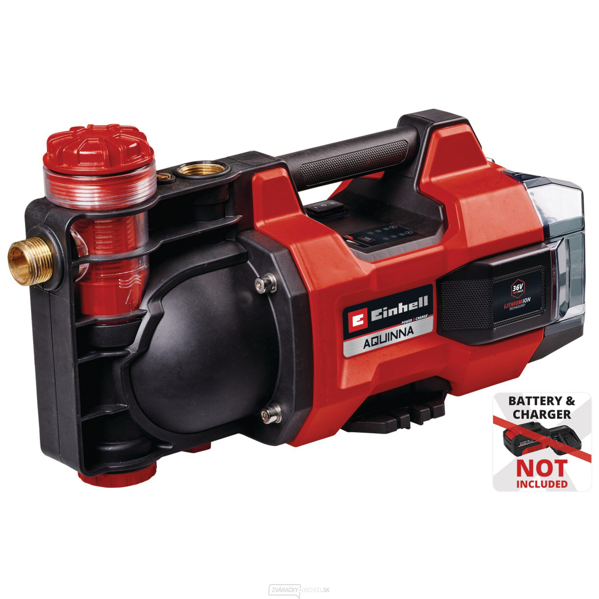 Aku záhradné čerpadlo AQUINNA 36/38 F LED