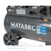 AKCIOVÁ SET SETMB-K204, Bezolejový kompresor 50l, 230V, 4 piesty s príslušenstvom | 4000W | Matabro náhled