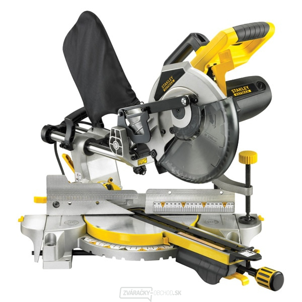 Pokosová píla Stanley s pojazdom 254 mm, 2000 W