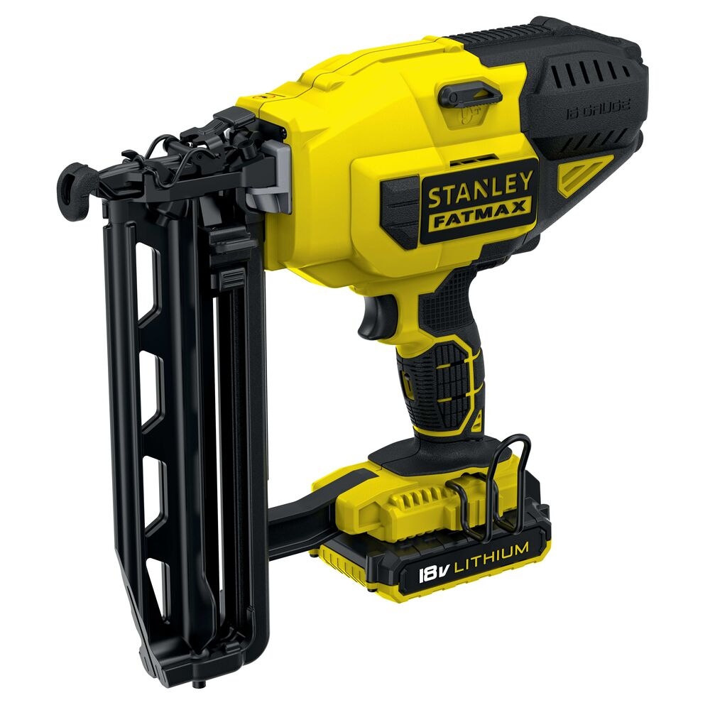 Aku klincovačka Stanley 18 V, 2x2Ah, nabíjačka