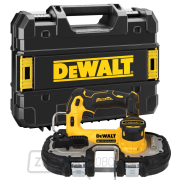 AKU pásová píla DeWALT DCS377NT 18V, bez aku a nabíjačky, Tstak AKU pásová píla DeWALT DCS377NT 18V, bez aku a nabíjačky, Tstak gallery main image