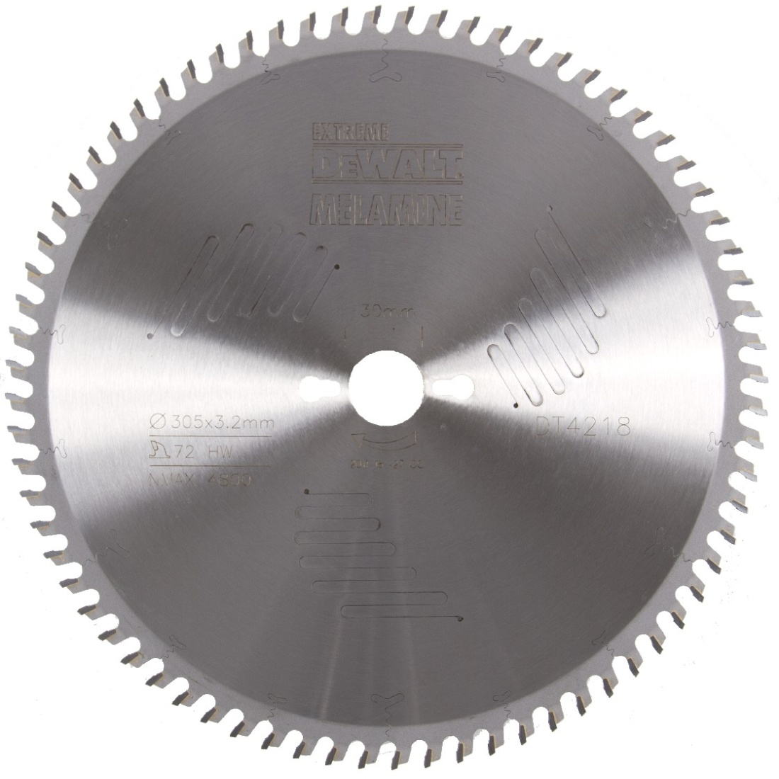 Pílový kotúč DeWALT DT4218 EXTREME WOOD, 305 x 30 mm, 72 zubov