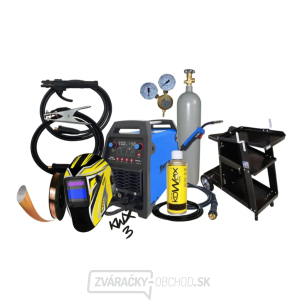 Invertorová zváračka Digimig 202 M-POWER + Horák + káble + Kukla + Drôt + Sprej + Vozík + Plná Fľaša Co2 Invertorová zváračka Digimig 202 M-POWER + Horák + káble + Kukla + Drôt + Sprej + Vozík + Plná Fľaša Co2 gallery main image