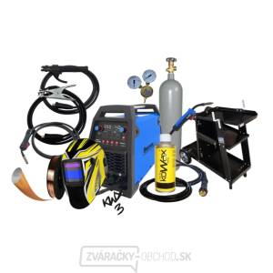 Invertorová zváračka Digimig 202 M-POWER + Horák + káble + Kukla + Drôt + Sprej + Vozík + Plná Fľaša Co2 + Horák 4m Invertorová zváračka Digimig 202 M-POWER + Horák + káble + Kukla + Drôt + Sprej + Vozík + Plná Fľaša Co2 + Horák 4m gallery main image