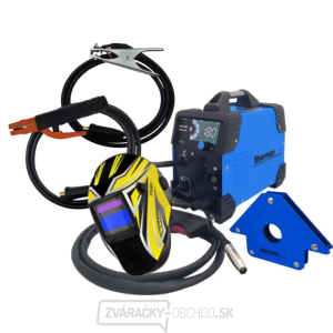 Invertorová zváračka Sherman MIG 180 Easywork + Horák + Káble + kukla KWX3 + magnet Invertorová zváračka Sherman MIG 180 Easywork + Horák + Káble + kukla KWX3 + magnet gallery main image