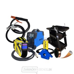 Invertorová zváračka Sherman MIG 180 Easywork + Horák + Káble + kukla + vozík + sprej + trub.drôt + magnet Invertorová zváračka Sherman MIG 180 Easywork + Horák + Káble + kukla + vozík + sprej + trub.drôt + magnet gallery main image