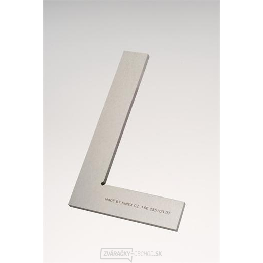 Uholník presný plochý KINEX 63x40 mm, tr.pr. 1,"A", kalený, ČSN 25 5103