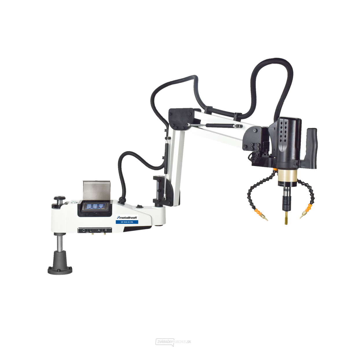 Elektrický závitorez Metallkraft GS 1700-24 E BL