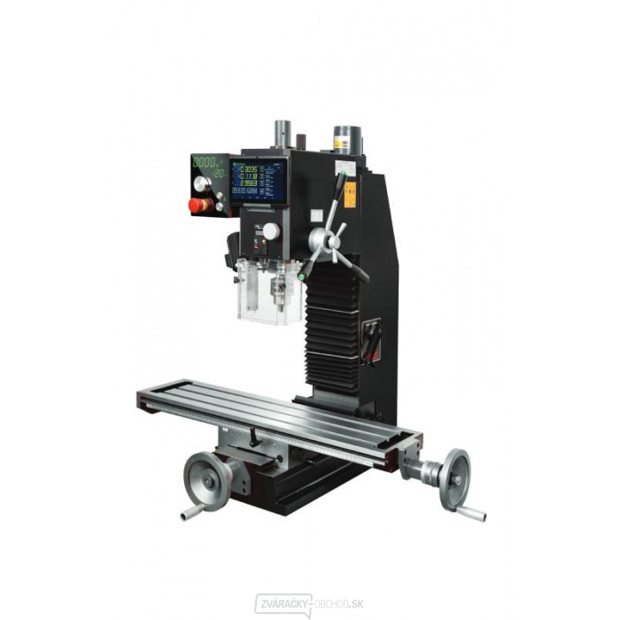 Frézka na kov FPM-30DZ s LED zrkadlovým displejom