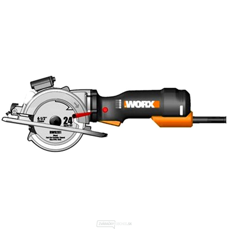 Kompaktná ponorná píla WX437 800W, 120mm