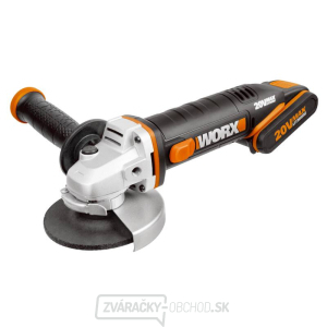 Aku uhlová brúska WX800 20V, 115mm, 2*2,0Ah - Powershare Aku uhlová brúska WX800 20V, 115mm, 2*2,0Ah - Powershare gallery main image