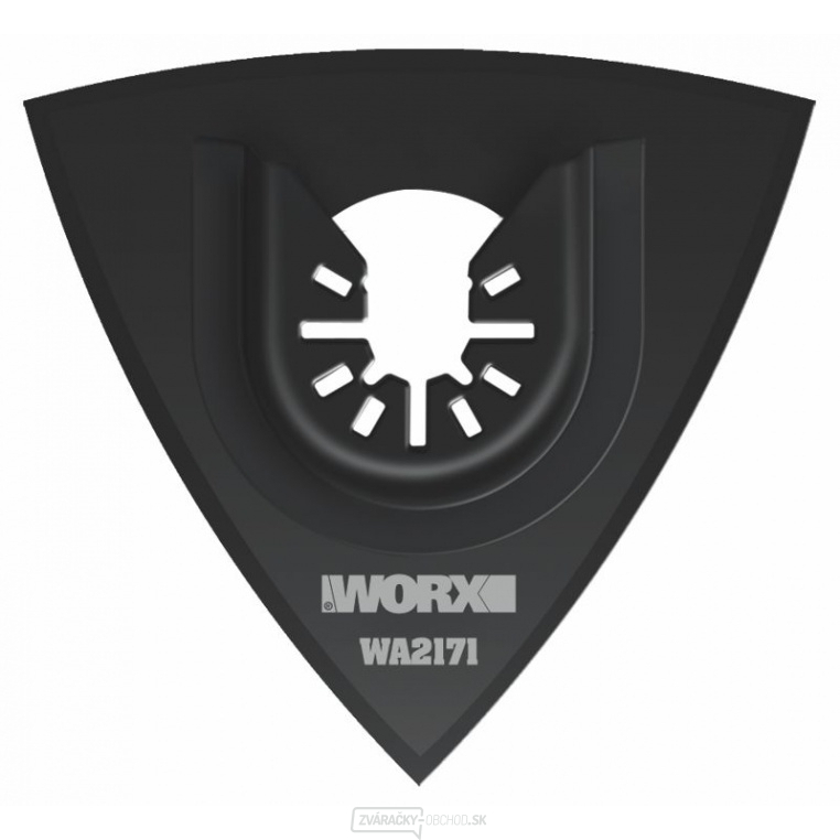 Brúsna doska WA2171 (s otvormi, delta), 1 ks, sonicrafter Brúsna doska WA2171 (s otvormi, delta), 1 ks, sonicrafter gallery main image