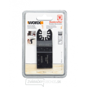 Pílový list WA5016.3 (drevo/precízny rez), 35 mm, súprava 3 ks, sonicrafter Pílový list WA5016.3 (drevo/precízny rez), 35 mm, súprava 3 ks, sonicrafter gallery main image