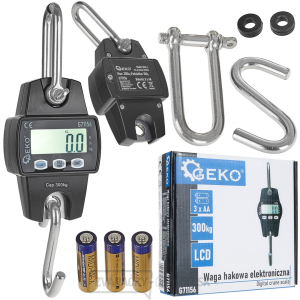 Elektronická skladová háková váha 300 kg
