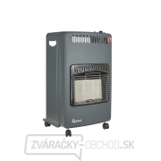 Plynový ohrievač GEKO 4,2kW + redukcia a hadica Náhľad