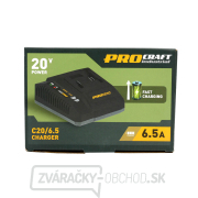 Nabíjačka pre 20V Li-ion batéria Procraft Industrial C20/6.5 | C20/6.5 náhled