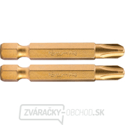 Hrot krížový phillips, súprava 2ks, PH 3x50mm, titán. úprava, S2 Hrot krížový phillips, súprava 2ks, PH 3x50mm, titán. úprava, S2 gallery main image