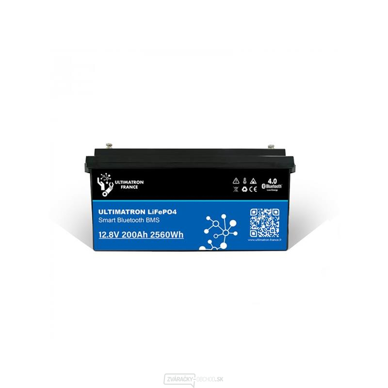 Batéria LiFePO4 12,8V 200Ah PRO Ultimatron Smart BMS