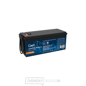 Batéria LiFePO4 12,8V 200Ah GETI GBL-12-200B Bluetooth + displej Batéria LiFePO4 12,8V 200Ah GETI GBL-12-200B Bluetooth + displej gallery main image