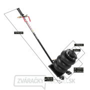Redats 15-00-98 2t pneumatický vlnovcový zdvihák náhled