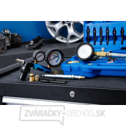 Súprava testera pre skúšku kompresie a úniku tlaku pre benzínové a naftové motory BGS 8401 náhled
