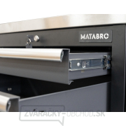 Dielenská skrinka s nerezovou pracovnou doskou | 5 šuplíkov | 680x465x950 mm Matabro SET-CA01061 Dielenská skrinka s nerezovou pracovnou doskou | 5 šuplíkov | 680x465x950 mm Matabro SET-CA01061 náhled