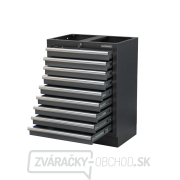 Dielenská skrinka s nerezovou pracovnou doskou | 9 šuplíkov | 680x465x950 mm Matabro SET-CA01065 náhled