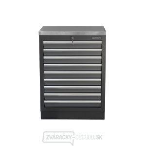 Dielenská skrinka s nerezovou pracovnou doskou | 9 šuplíkov | 680x465x950 mm Matabro SET-CA01065 Dielenská skrinka s nerezovou pracovnou doskou | 9 šuplíkov | 680x465x950 mm Matabro SET-CA01065 gallery main image