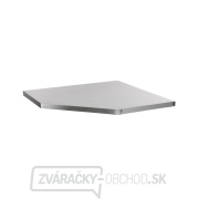 Rohová jednodverová dielenská skrinka s nerezovou pracovnou doskou | 1 polica | 865x865x950 mm Matabro SET-CA01069 Rohová jednodverová dielenská skrinka s nerezovou pracovnou doskou | 1 polica | 865x865x950 mm Matabro SET-CA01069 náhled