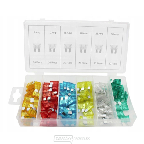 Poistky súprava 120 ks F01151, A-TC509, TA1405