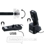 Pracovná COB LED lampa BGS 85347 | sklopná | s nabíjacou stanicou náhled