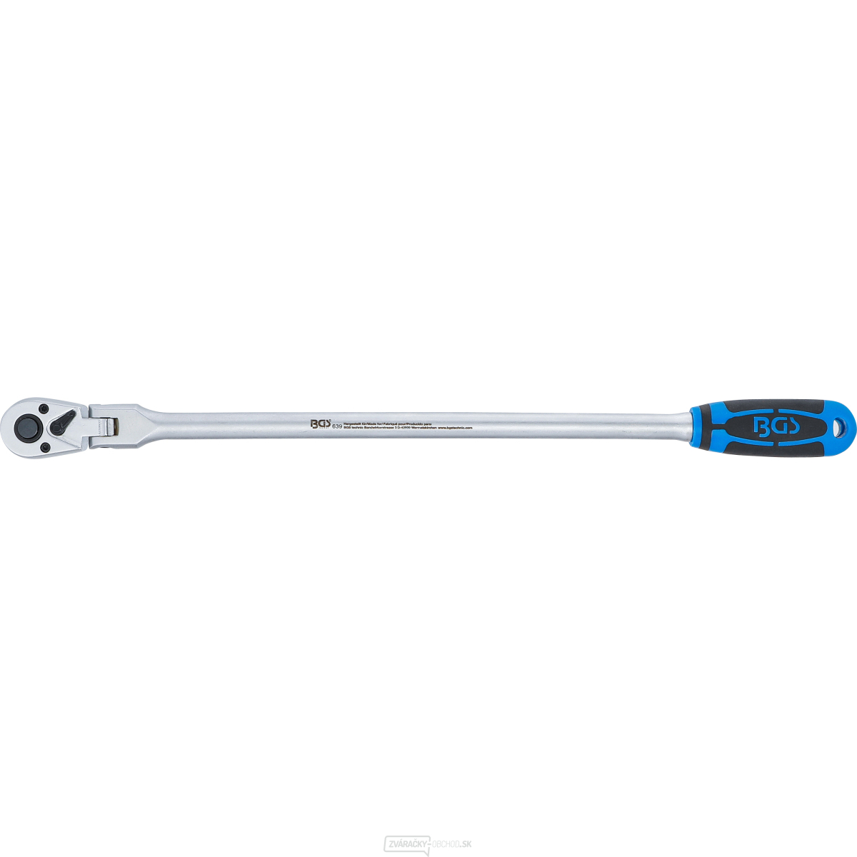 Kĺbová račňa BGS 639 | aretovateľná | veľmi dlhých | 10 mm (3/8") | 457 mm