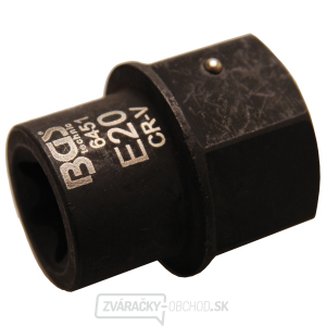 Hlavica na brzdové strmene BGS 6451 | E-profil (pre Torx) | pre MAN TGA | pohon vonkajší šesťhran 30 mm | E20 gallery main image