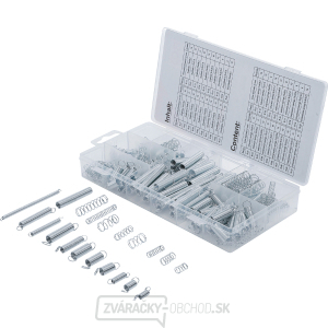 Súprava pružín BGS 8047 | ťažné a tlačné pružiny | 200dielna Súprava pružín BGS 8047 | ťažné a tlačné pružiny | 200dielna gallery main image