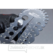 Mierka skrutiek a závitovej mierky BGS 74248 | palcové veľkosti | 1/4 - 2