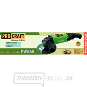 Uhlová brúska Procraft PW1200 + 10x rezný kotúč CD125x1,0b v kovovej krabici | SPW1200/CD125x1,0b Uhlová brúska Procraft PW1200 + 10x rezný kotúč CD125x1,0b v kovovej krabici | SPW1200/CD125x1,0b náhled