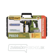 Aku vŕtacie kladivo Procraft PHA30bb (bez batérie a nabíjačky v kufri) | PHA30-bb-с náhled