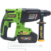 Procraft aku sada náradia 20V 6dielov 2 x batéria 2.0Ah s nabíjačkou | MAXISET2 náhled