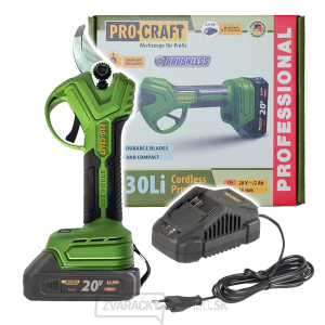 Aku nožnice na konáre Procraft ES30Li1B | ES30Li1B Aku nožnice na konáre Procraft ES30Li1B | ES30Li1B gallery main image