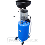 Pneumatická plnička s nádobou na vypúšťanie oleja BGS 7003 | 80 l Náhľad