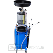 Pneumatická plnička s nádobou na vypúšťanie oleja BGS 7003 | 80 l Náhľad