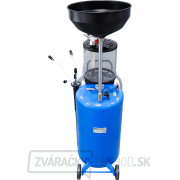 Pneumatická plnička s nádobou na vypúšťanie oleja BGS 7003 | 80 l Náhľad
